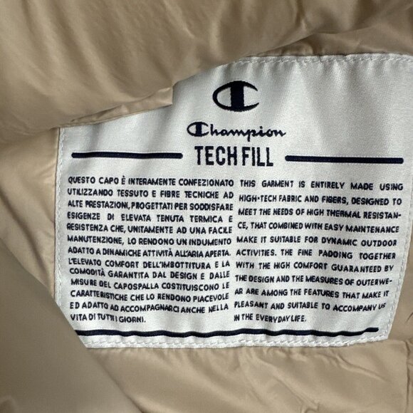 Champion Puffer Vest Mens M NEW Barn Field Utility Gorpcore Grunge Outdoor Warm - Picture 4 of 7